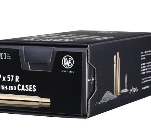 RWS Unprimed Brass 7×57 R 100 Pack