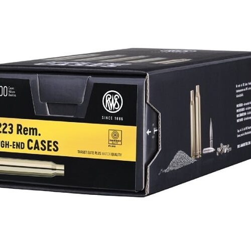 RWS Unprimed Brass 223 Rem 200 Pack