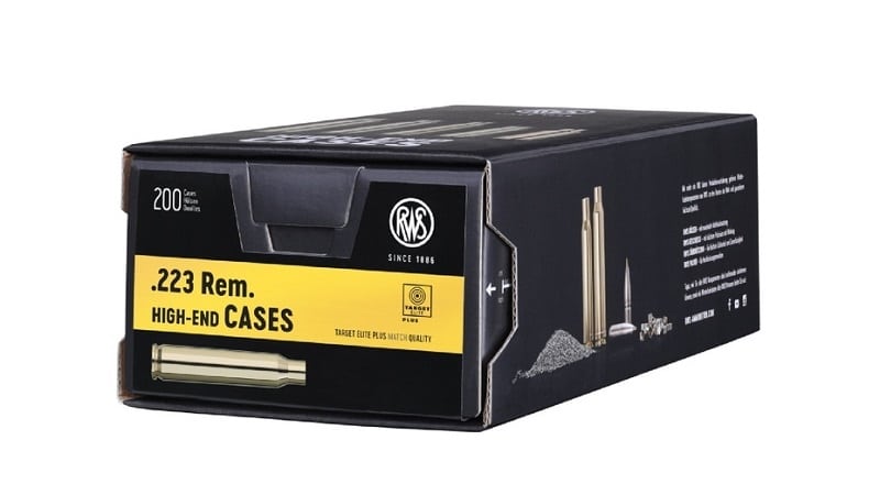 RWS Unprimed Brass 223 Rem 200 Pack