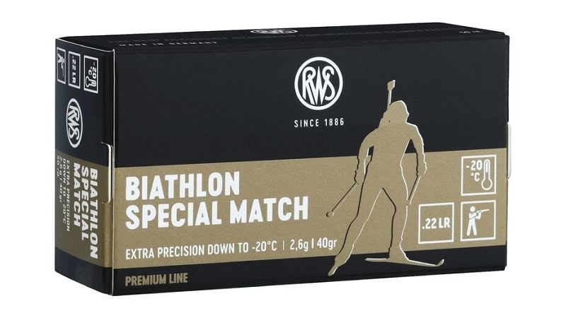 RWS 22LR Biathlon Special Match 40gr LRN 50 Pack