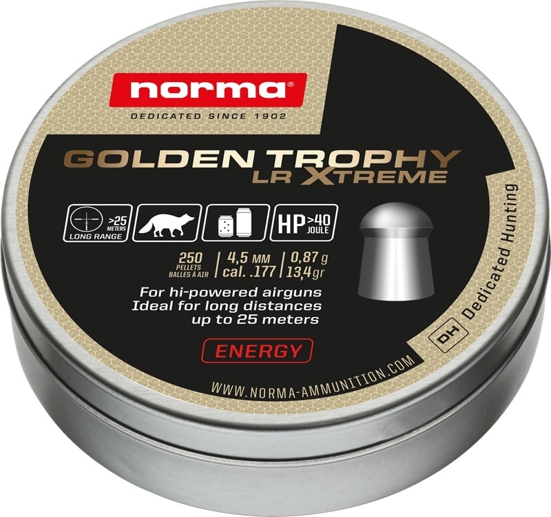 NORMA Golden Trophy LR Xtreme 177cal 13.4gr 250 Pack