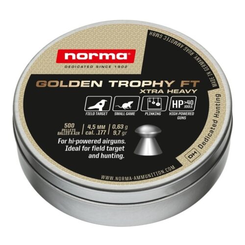 NORMA Golden Trophy FT Xtra Heavy 177cal 9.7gr 500 Pack