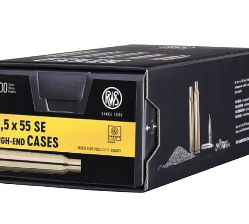 RWS Unprimed Brass 6.5×55 100 Pack