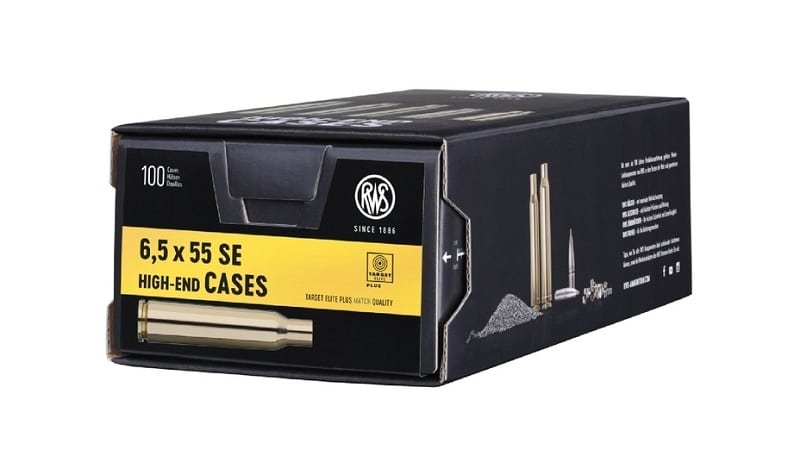RWS Unprimed Brass 6.5×55 100 Pack