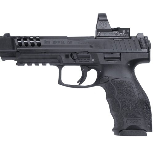 H AND K SFP9L-SF-OR CAL. 9 MM X 19 PARA 127MM – BLACK – PADDLE MAG RELEASE