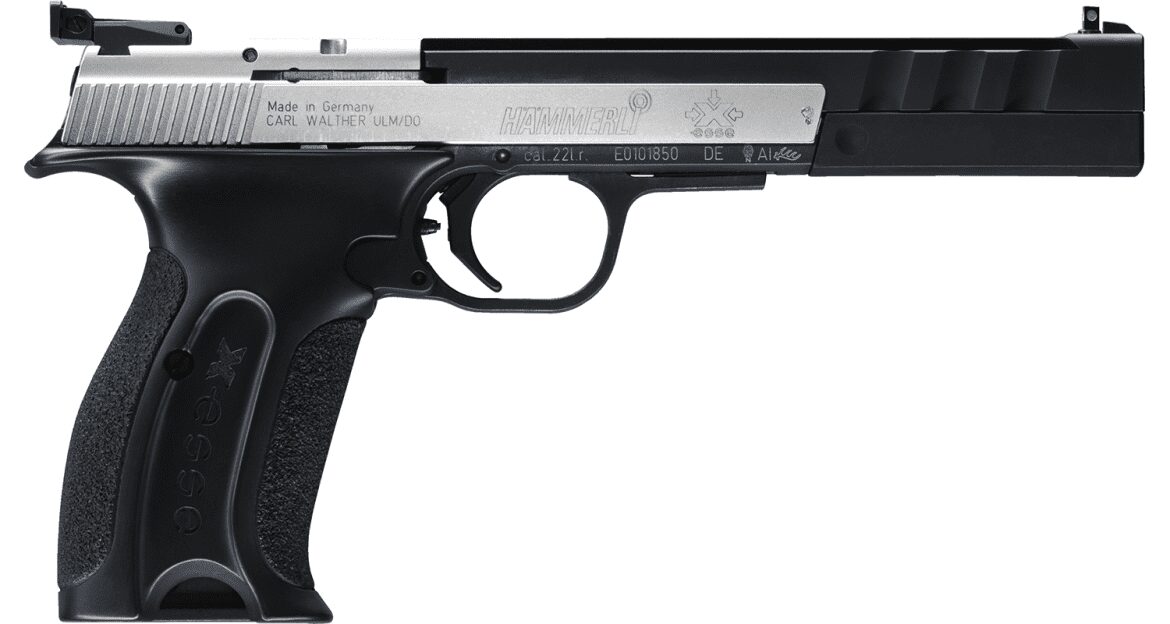 HAMMERLI X-esse ISPC .22LR 150mm bbl CASED 2x 10 shot MAGS