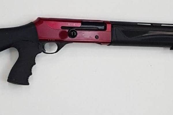 SHS Red Devil Straight Pull 12G Synthetic 22in with Red Receiver