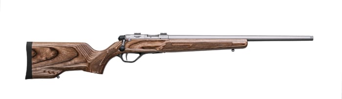 LITHGOW Crossover 22lr RH Laminate 1/2 in x 28tpi UNEF LA101 Titanium Barrel