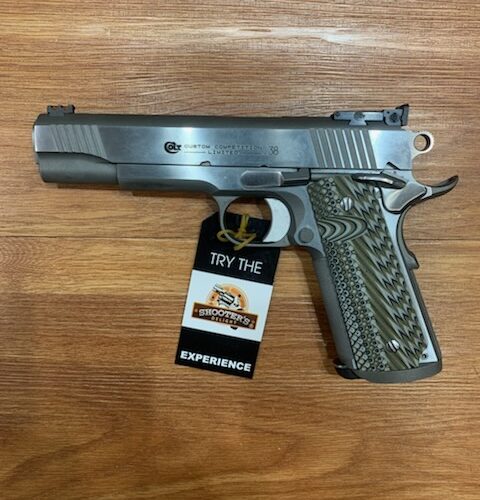 USED CONSIGNMENT COLT GOVERNMENT 1911 38 SUPER WITH 1 MAGAZINE 127MM BARREL
