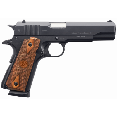 CHIAPPA 1911 FIELD GRADE BLACK 5 INCH WALNUT GRIPS 2×10 ROUND MAGS 9mm LUGER