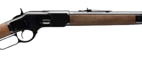WINCHESTER 1873 SHORT 357 MAGNUM 20 INCH DEEP GLOSS BARREL WALNUT STOCK