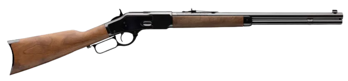 WINCHESTER 1873 SHORT 357 MAGNUM 20 INCH DEEP GLOSS BARREL WALNUT STOCK