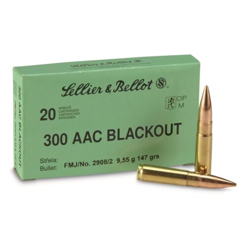 SELLIER BELLOT 300 BLACKOUT 147 GR FMJ (20 pack)