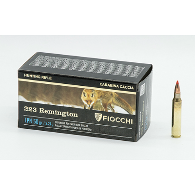 FIOCCHI 223 REM VMAX 50GR POLYMER TIP EPN (50 ROUNDS)