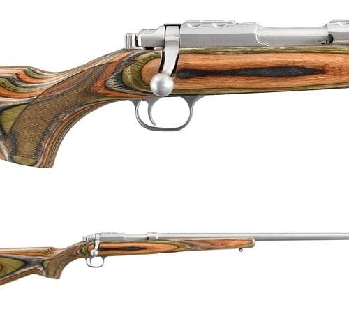 RUGER 77/22 22 HORNET STAINLESS VARMINT LAMINATED