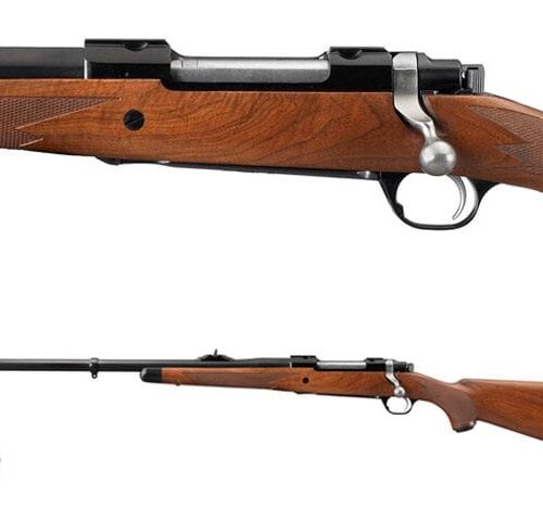RUGER 77 375 RUGER HAWKEYE AFRICAN BLUED 23 INCH + BRAKE LEFT