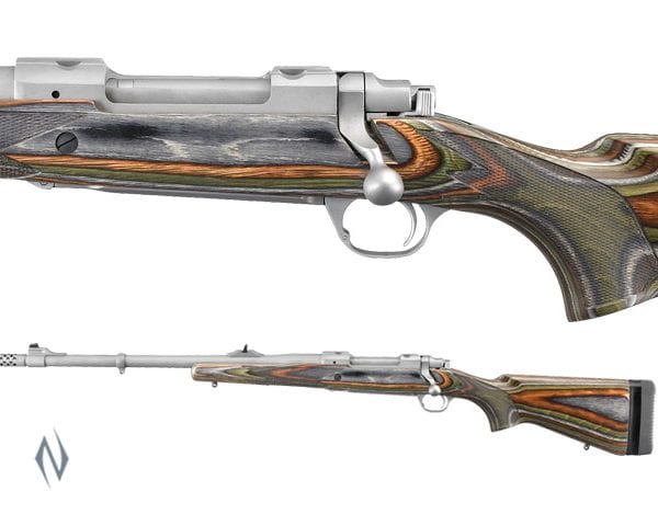 RUGER 77 HAWKEYE GUIDE GUN STAINLESS 20 INCH .375