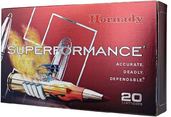 Hornady 223 Rem 53 grain V-Max Superformance Varmint Ammo (20 rnds)