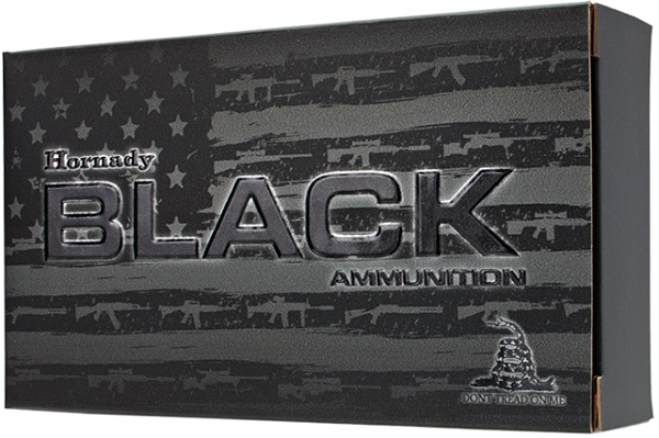 Hornady 223 Rem 75 grain BTHP Match Hornady Black Ammo 20 rd