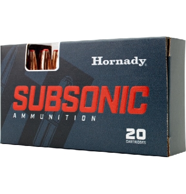 Hornady 45-70 Govt 410 grain Sub-X Subsonic Ammo 20 rd