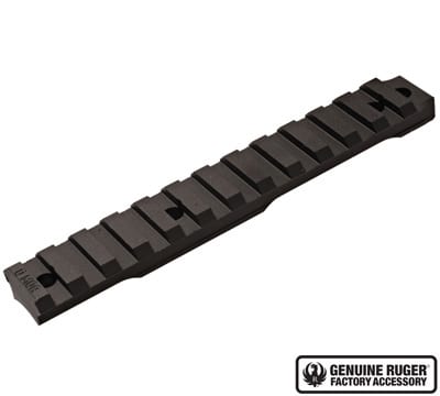 RUGER PRECISION RIMFIRE 0 MOA PICATINNY RAIL WITH SCREWS