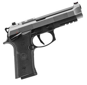 Beretta 92XI SAO 9mm 10 Round Cased with 2 mags Duo Tone Finish with fiber optic front sight and 120mm barrel length
