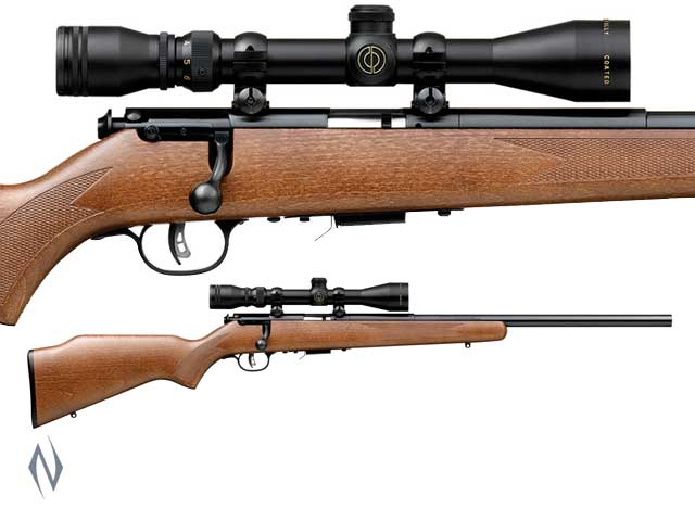 SAVAGE 93 R17 17 HMR GV BLUED WOOD VARMINT PACKAGE