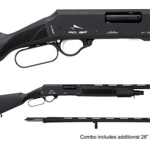 ADLER A110 12G 20 INCH AND 28 INCH SYN COMBO LEVER ACTION SHOTGUN