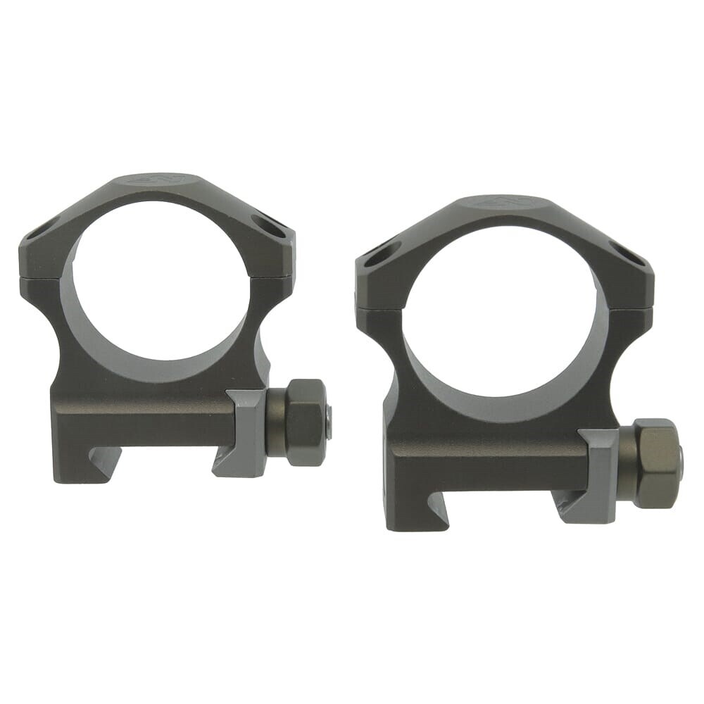NIGHTFORCE 30MM MEDIUM ULTRALIGHT RING SET XTRM (X-TREME DUTY) 4 SCREW – DARK EARTH