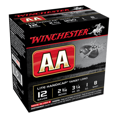 WINCHESTER AA Lite Handicap 12G No8shot 28gm (250 rounds)