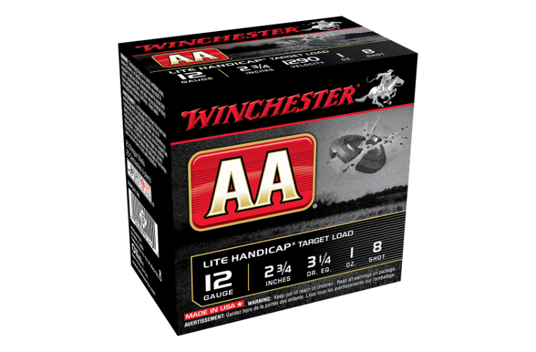 WINCHESTER AA Lite Handicap 12G No8shot 28gm (250 rounds)