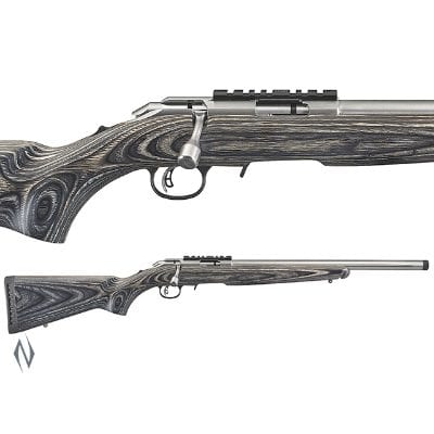 RUGER AMERICAN RIMFIRE 17HMR TARGET THREADED STAINLESS