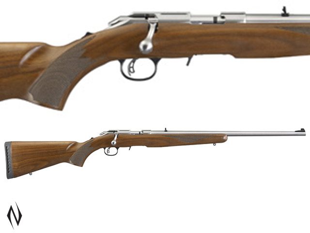 RUGER AMERICAN RIMFIRE 22LR STAINLESS WALNUT
