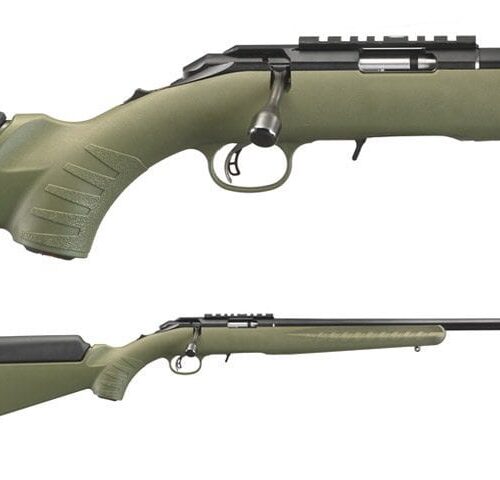 RUGER AMERICAN RIMFIRE 22WMR 18 INCH OD GREEN