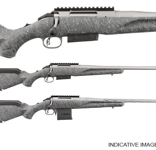 RUGER AMERICAN GEN II STD 6.5 CREEDMOOR GREY 20 INCH BARREL WITH MUZZLE BRAKE 3 SHOT