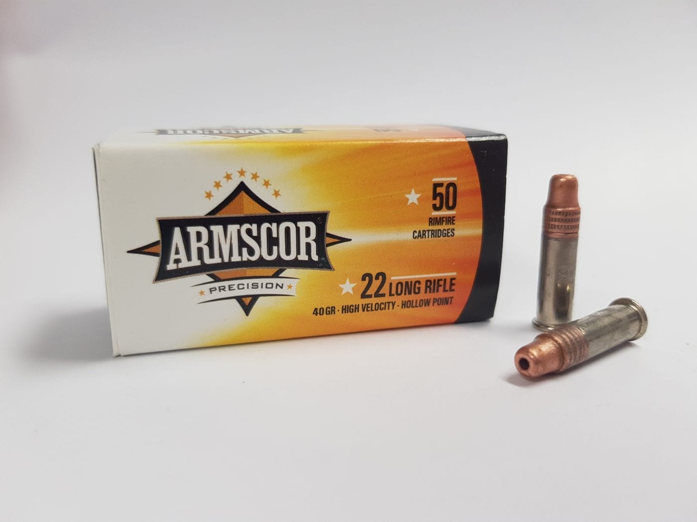 ARMSCOR .22lr RX 40gr High Velocity Hollow Point (50 PACK)