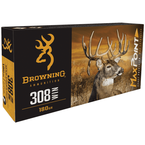 Browning Maxpoint 308win 168gr MP (20 PACK)