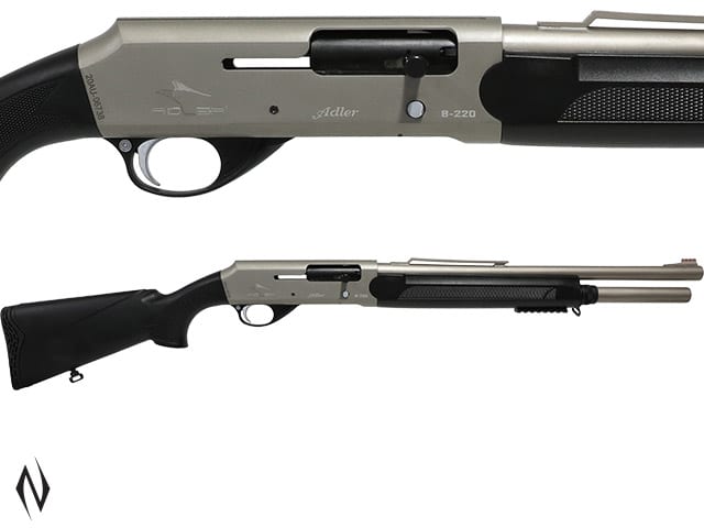 ADLER B220 12G 20 INCH ALL WEATHER STRAIGHT PULL SHOTGUN 7 SHOT