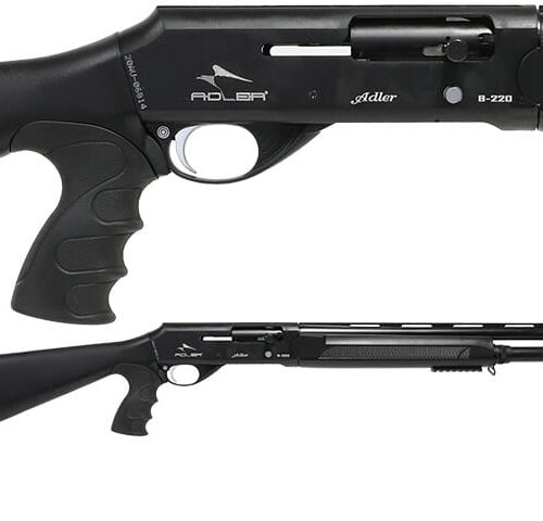 ADLER B220 12G 20 INCH PISTOL GRIP STRAIGHT PULL SHOTGUN 7 SHOT
