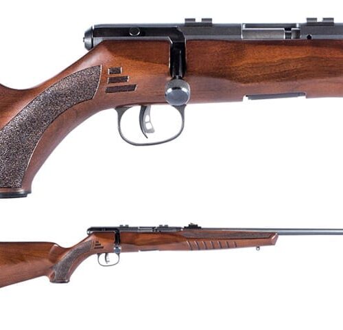 SAVAGE B22 22LR G BLUED WOOD 10 SHOT