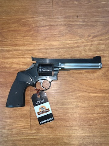 USED CONSIGNMENT SMITH AND WESSON MODEL 14 38 SPECIAL 6 SHOT 152MM BARREL
