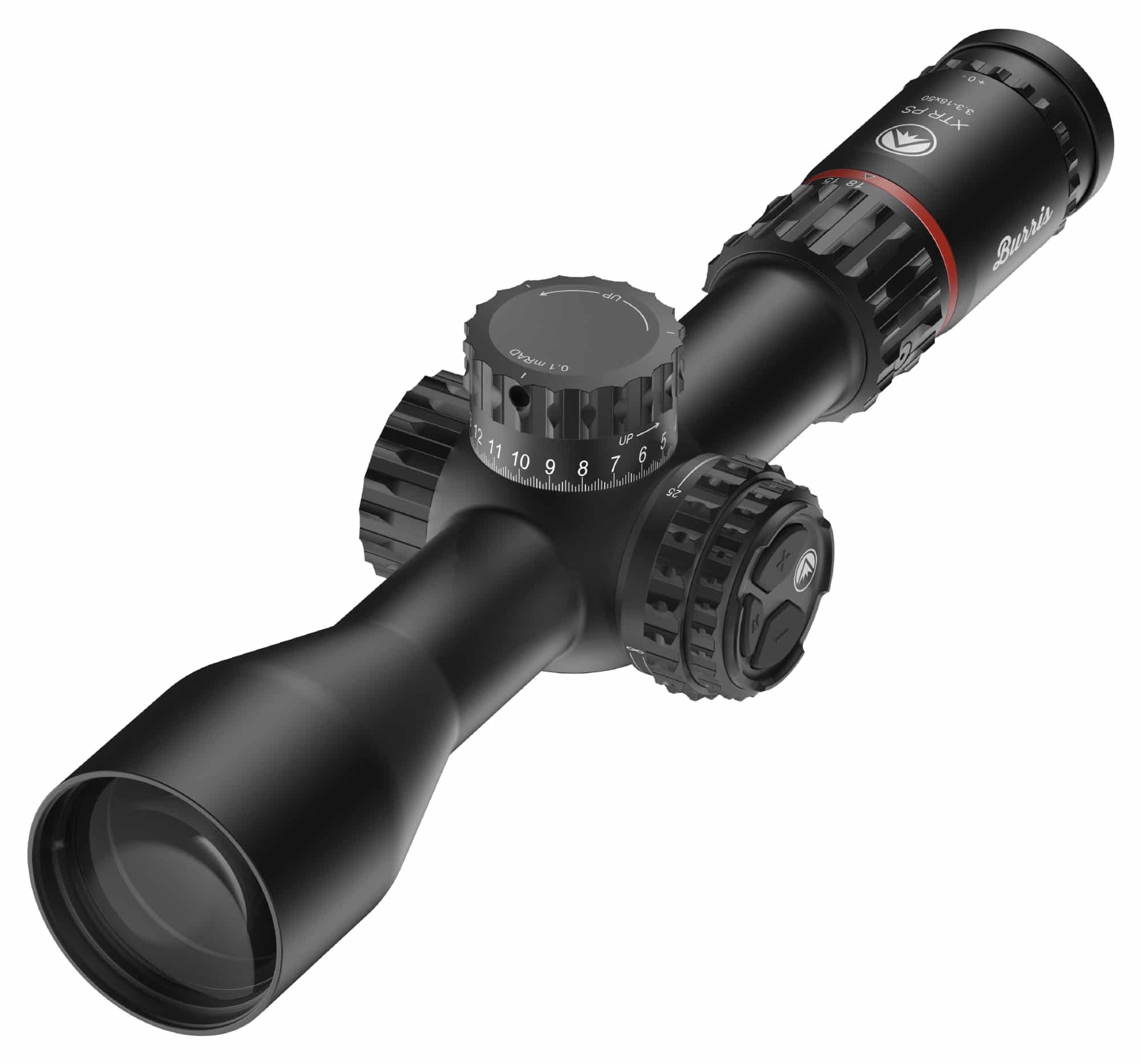 BURRIS XTR PS 3.3-18x50mm SCR2 Mil Illum
