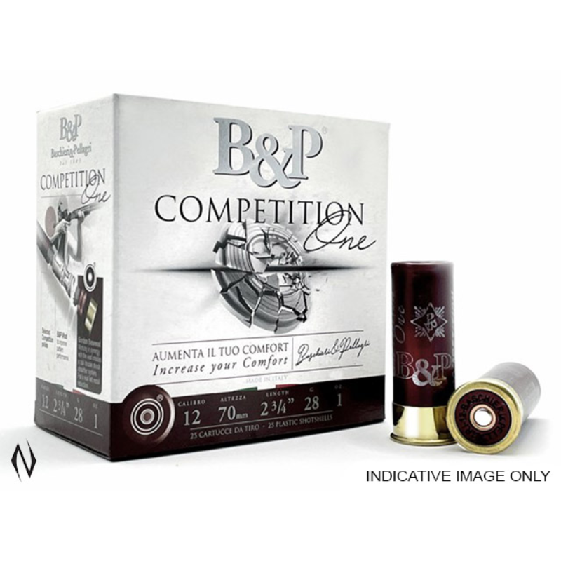 B P Competition One 12ga 28gr 7.5 2 3/4 inch 1250fps (250 ROUNDS)