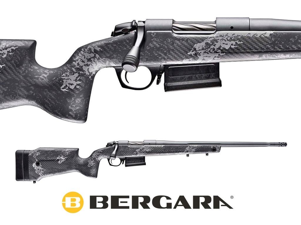 BERGARA B14 CREST 7mm PRC 1:8 TWIST 22 INCH STEEL BARREL RH CARBON STOCK