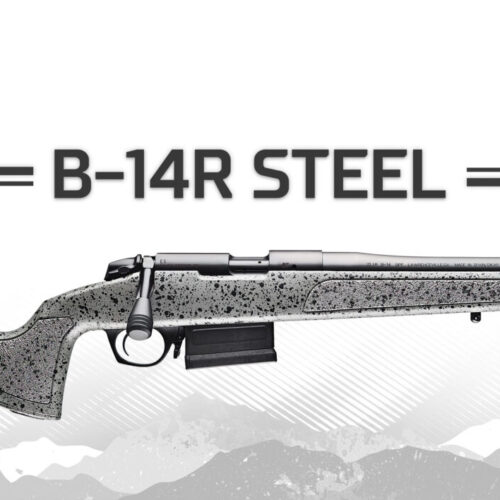 Bergara B14-R Tranier Steel .17 HMR with 1 in 9 twist 20 inch barrel