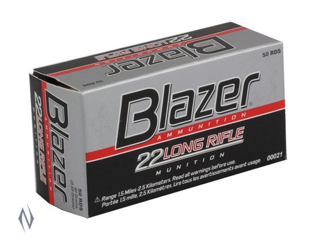 CCI 22LR BLAZER 40GR SOLID HV 1235FPS 50PK