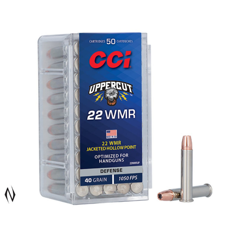 CCI 22WMR UPPERCUT 40GR CPHP 1050FPS 50 PK