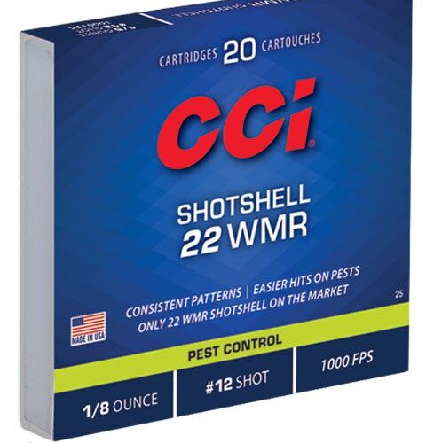 CCI 22WMR SHOTSHELL 20 PK