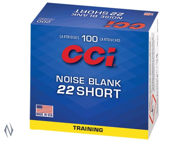 CCI 22 SHORT NOISE BLANK 100 PK