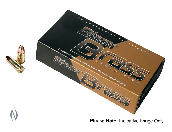BLAZER 40 SMITH AND WESSON 165GR FMJ BRASS (50 PACK)